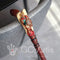 Hand painted Wooden Walking Stick Cane Saint Archangel Michael