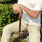 Hand painted Wooden Walking Stick Cane Saint Archangel Michael