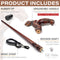 T-Rex Dinosaur Head - Ergonomical Handle Walking Stick Cane Wooden - GC-Artis Walking Sticks Canes