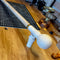 Classic Knob Style walking stick cane blank with Ball - Unpainted Wooden Set, Assembled Kit, Diy Parts for a Custom Waling Cane making