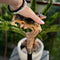 Wooden Walking Stick Cane German Shepherd: hand-painted dog breed handle