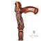 Praying Angel Ladies Wooden Walking Stick Cane