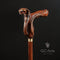 Wooden Cane Walking Stick Cobra Snake - GC-Artis Walking Sticks Canes