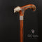 American EAGLE wood & Bronze Walking Cane