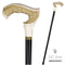 GRACE Elegant Wooden Walking Cane - White