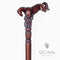 Wooden Cane Walking Stick Horse Springt - GC-Artis Walking Sticks Canes