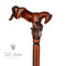 Sprint Horse Fashion Wooden Cane Walking Stick