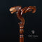 Jaguar Wooden Cane Walking Stick Ergonomic Handle - GC-Artis Walking Sticks Canes