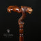 Jaguar Wooden Cane Walking Stick Ergonomic Handle - GC-Artis Walking Sticks Canes