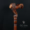 Unique Ergonomical Handle! Wooden Cane Lion Walking Stick - GC-Artis Walking Sticks Canes