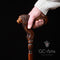 Unique Ergonomical Handle! Wooden Cane Lion Walking Stick - GC-Artis Walking Sticks Canes