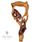 LION & IMPALA Light Wooden cane walking stick