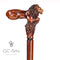 Stylish Wooden Walking Stick Cane - Lion King