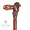 Stylish Wooden Walking Stick Cane - Lion King