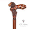 Stylish Wooden Walking Stick Cane - Lion King