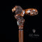 Stylish Wooden Walking Stick Cane - Lion King