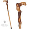 Crying Mermaid Cane Walking stick Fantasy Light wooden