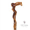 Crying Mermaid Cane Walking stick Fantasy Light wooden