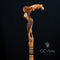 Crying Mermaid Cane Walking stick Fantasy Light wooden