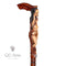 Monster wooden walking cane stick hiking Staff