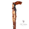 Monster wooden walking cane stick hiking Staff