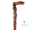 Monster wooden walking cane stick hiking Staff