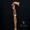 Rose Flower Light wooden walking stick cane