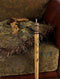 Awakening grizzly bear hand carved walking cane stick light - GC-Artis Walking Sticks Canes