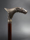 WerWolf wood & Bronze Walking Stick Cane - GC-Artis Walking Sticks Canes