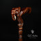 Elephant Cane Wooden Walking Stick Ergonomic Handle - GC-Artis Walking Sticks Canes