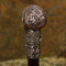 Bronze Skull Walking Stick Cane Top Knob Handle - GC-Artis Walking Sticks Canes