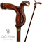 Wooden Cane Walking Stick Cobra Snake - GC-Artis Walking Sticks Canes