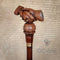 Friendship Handshape Wooden Walking Stick Cane