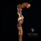 Erotic Wooden cane walking stick 