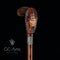 Indian Chief Wooden walking stick cane