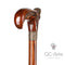 Raven Walking Cane wood & bronze