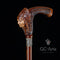 Indian Chief Wooden walking stick cane