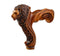 Replacement Ergonomic Wooden Handle for Walking Stick Cane without a shaft