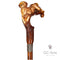 Golden Retriever Labrador Dog Wooden Cane Light Walking Stick