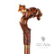 Elegant Wooden Walking Cane Stick