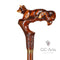 Elegant Wooden Walking Cane Stick