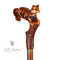 Elegant Wooden Walking Cane Stick