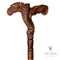 Dragon walking Cane wooden walking stick cane with ergonomic handle GC-Artis