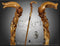 Rose Flower Light wooden walking stick cane - GC-Artis Walking Sticks Canes