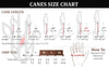 Cane Size Chart How to determine the optimal height of a walking cane stick? – GC-Artis ...