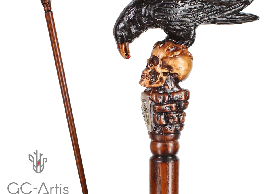Skull Head Walking Sticks