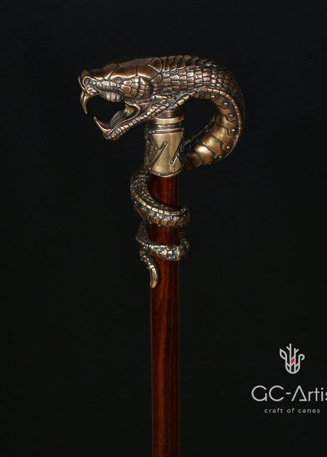 Bronze & Wood Walking Canes