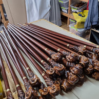 Set of 26 Wooden Walking canes Chimera - Dartmouth College 2026 (prepayment of 50%)