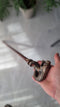 Collectible Dragon Snake Bronze Walking Stick Cane Brass Casted Artisan