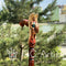 Handpainted Wooden Walking Stick Cane Archangel Michael